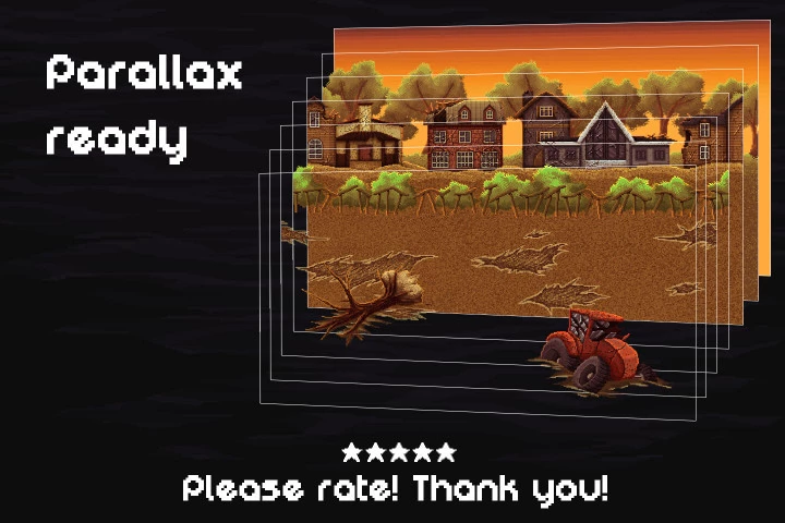 2D Pixel Art Battle Backgrounds