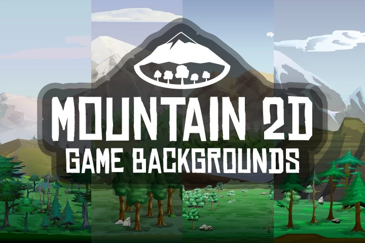 Mountain-2D-Game-Backgrounds