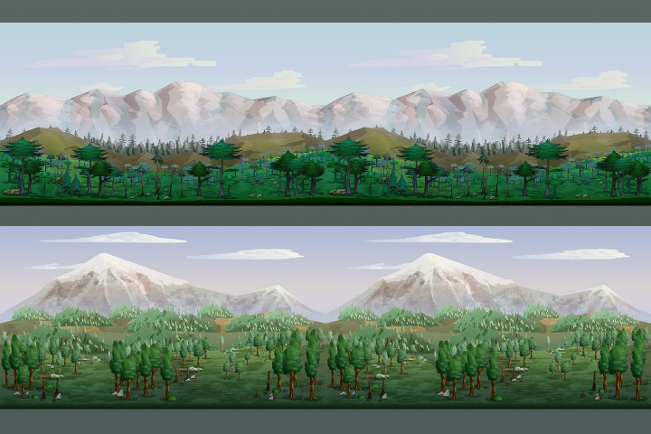 Mountain 2D Game Backgrounds - CraftPix.net