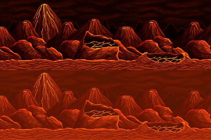 Planet Pixel Art 2D Game Backgrounds