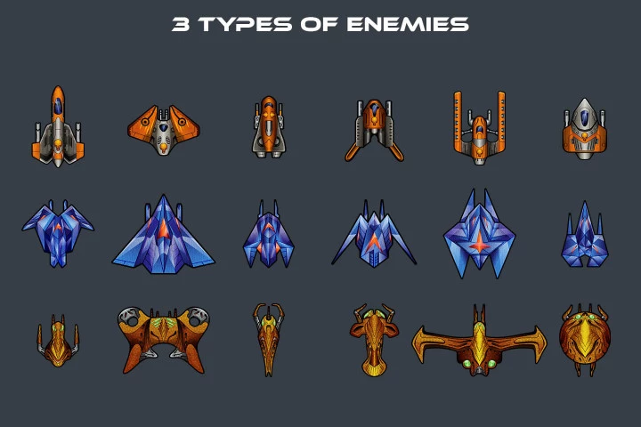 Space Shooter Game Kit