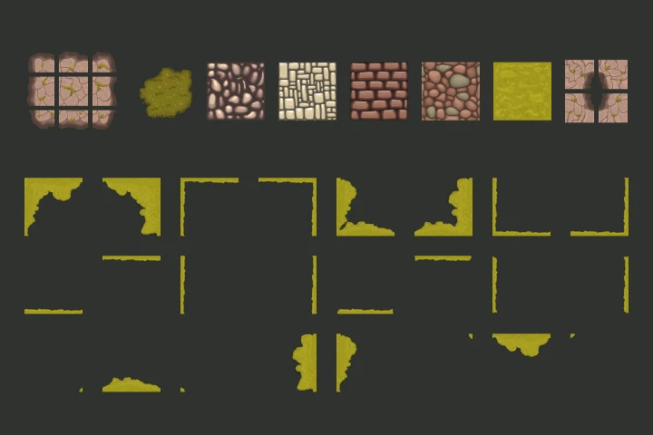 Autumn Medieval City 2D Tileset