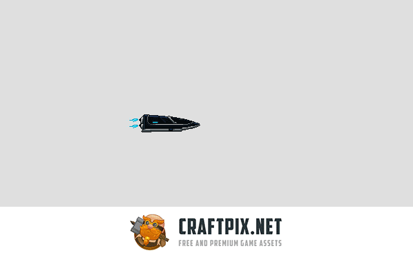Pixel-Art-Spaceship-2D-Game-Sprites