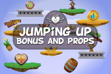 Free Jumping UP Game Objects
