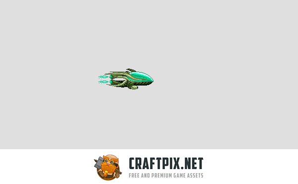 Pixel-Art-Alien-Spaceship-2D-Game-Sprites