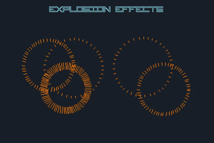 Pixel Art Boss Spaceship 2D Game Sprites