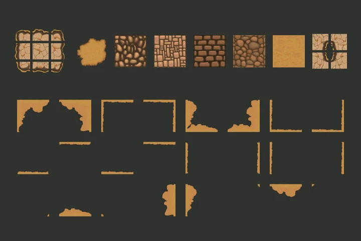 Desert Medieval City 2D Tileset