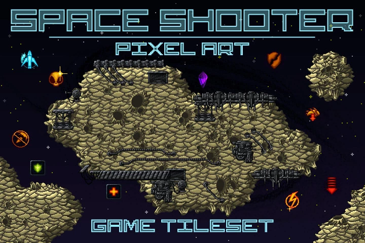 Pixel-Art-Space-Shooter-Game-Tileset