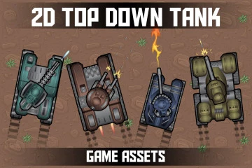 2D Top Down Tank Game Assets