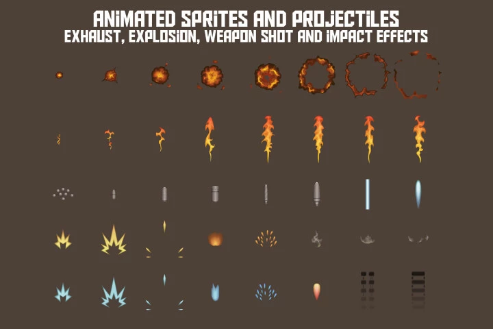 Free 2D Battle Tank Game Assets