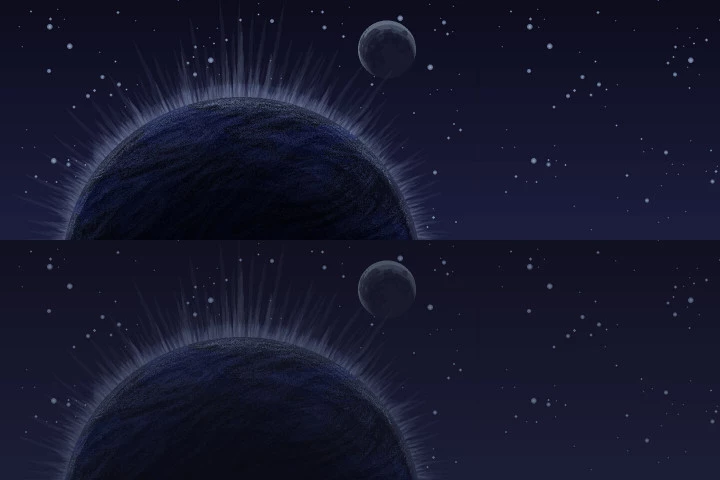 Pixel Art Space 2D Game Backgrounds