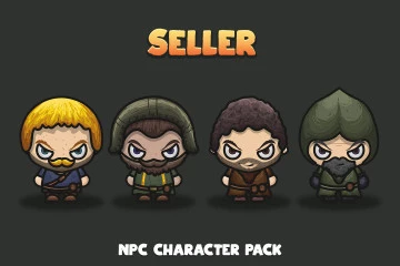 Seller NPC Character Pack 2