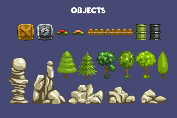 Tank Wars 2D Game Kit