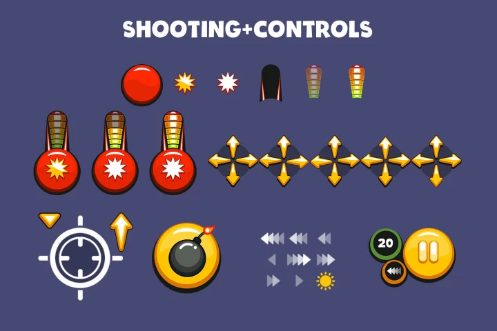 Tank Wars 2D Game Kit