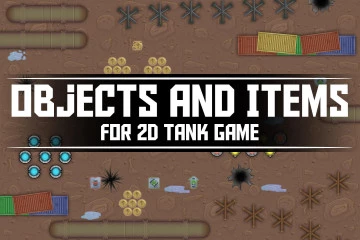 Free Objects and Items for 2D Tank Game