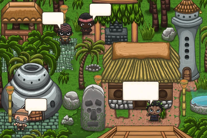 NPC Character Pack: Blacksmith, Jeweller, Healer, Spy