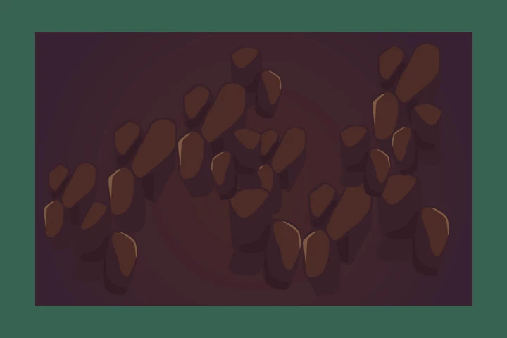 Seamless Mine Area 2D Game Tileset