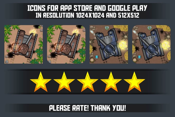 Top Down Tank Game Kit