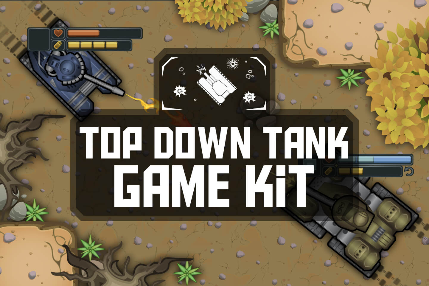 Top Down Tank Game Kit