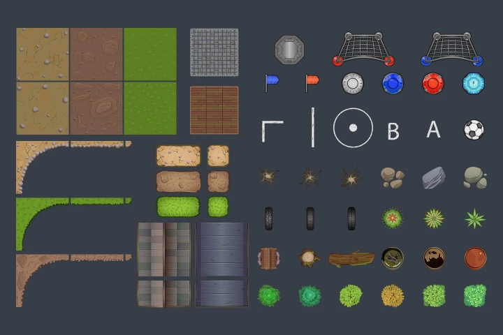 Top Down Tank Game Kit