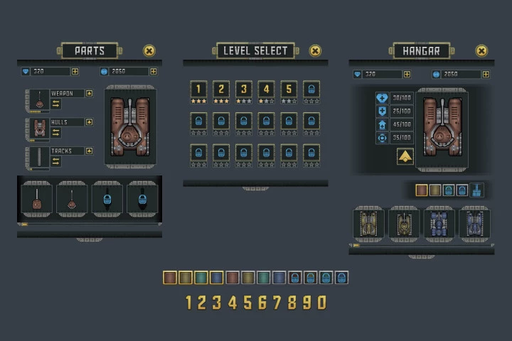 Top Down Tank Game Kit