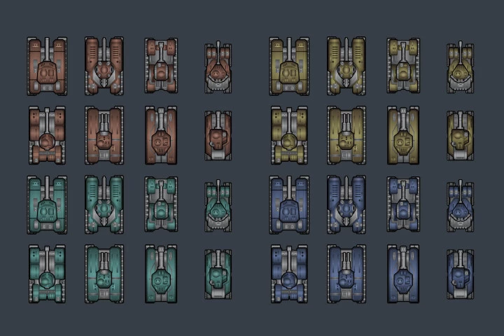 Top Down Tank Game Kit