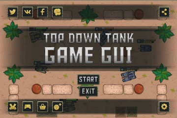 Top Down Tank Game User Interface