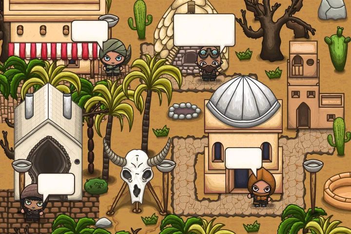 Blacksmith, Jeweller, Healer, Assassin NPC Character Pack