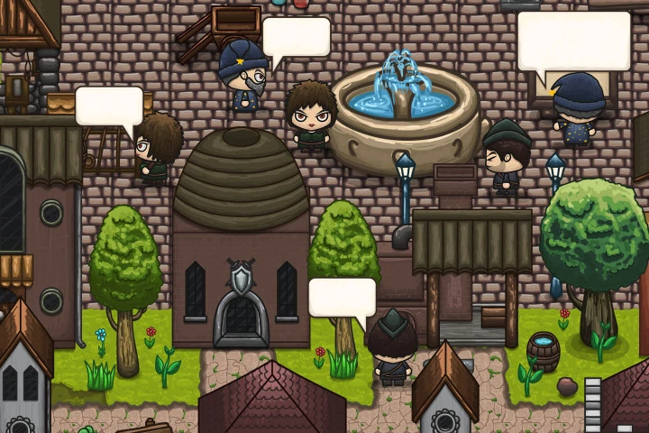 Citizen, Publican, Astrologer 4-Direction Character Sprites