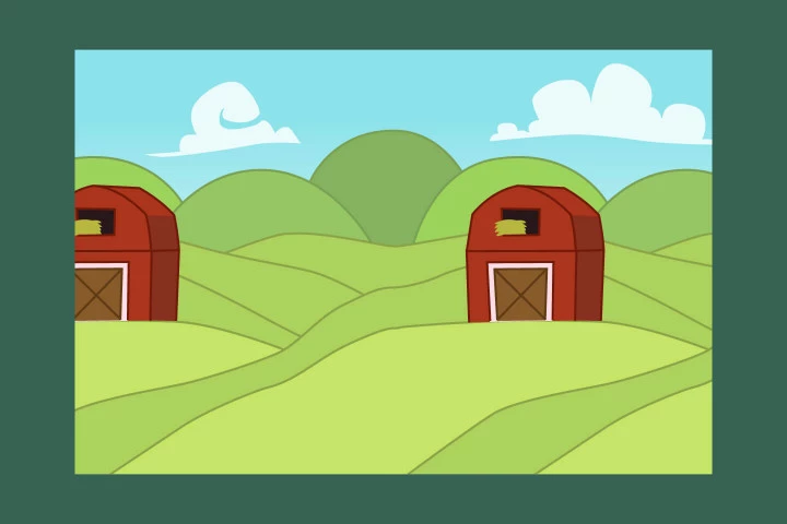 Farm Platformer Level Game Tileset