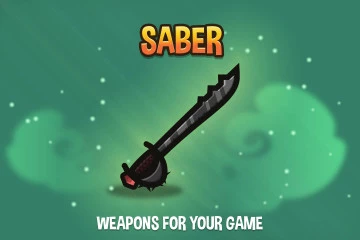 Saber 2D Weapon Pack