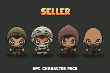 Seller NPC Character Pack 3