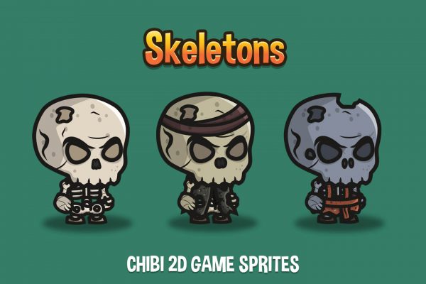 Free Golem Chibi 2D Game Sprites - CraftPix.net