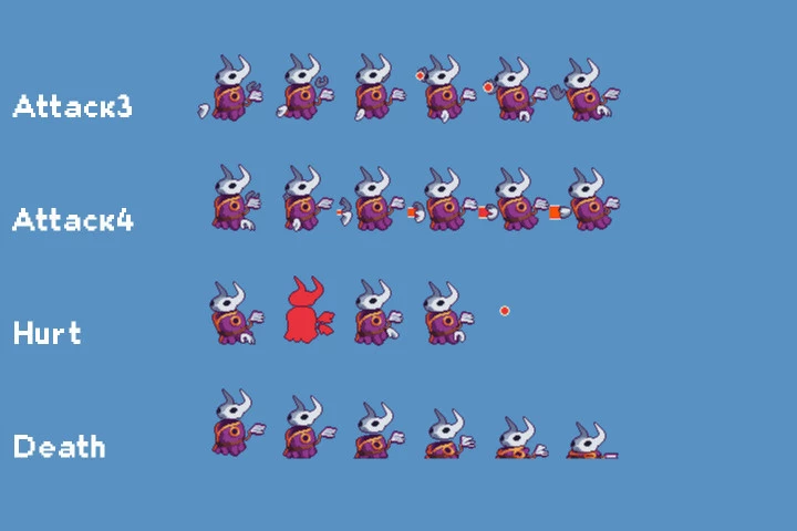 Boss Monsters Pixel Art