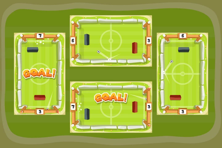 Pong Football 2D Game Kit