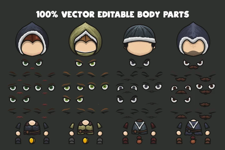 Seller NPC Character Pack 4