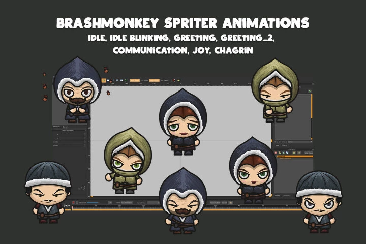 Seller NPC Character Pack 4