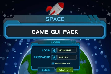 Space Game User Interface