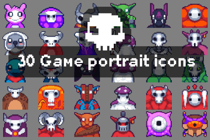 Free Forest Bosses Pixel Art Sprite Sheet Pack - CraftPix.net