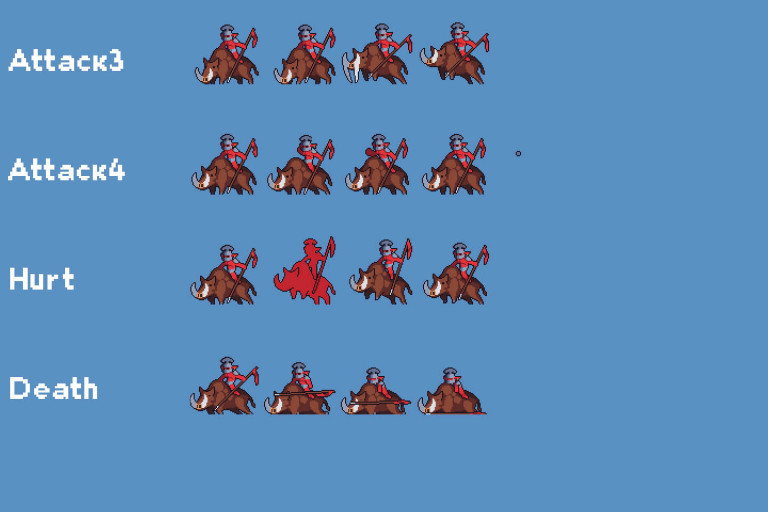 Cave Bosses Pixel Art Game Sprites - CraftPix.net