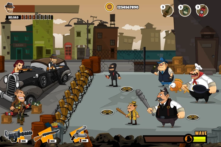 Gangster Wars 2D Game Kit