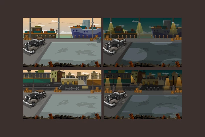 Gangster Wars 2D Game Kit