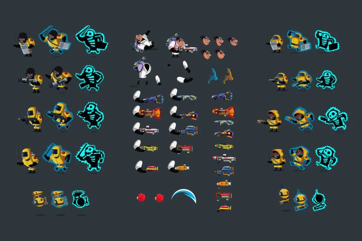 Mad Scientist 2D Game Kit