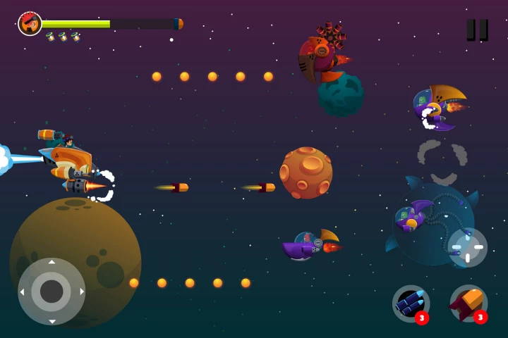 Space Adventures 2D Game Kit