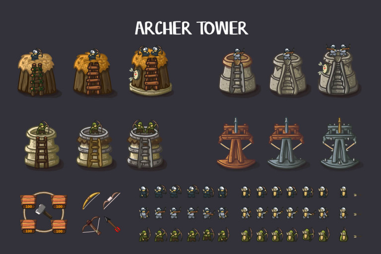 Tower Defense 2D Game Kit - CraftPix.net