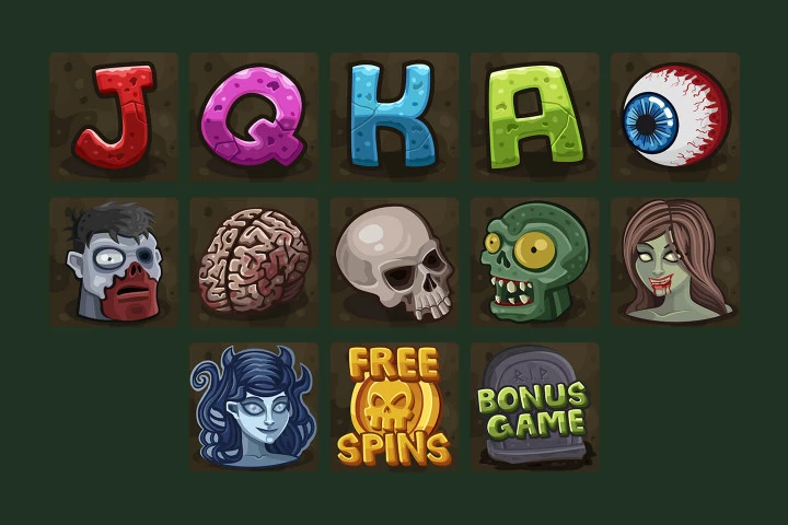 Zombieland Slots 2D Game Kit