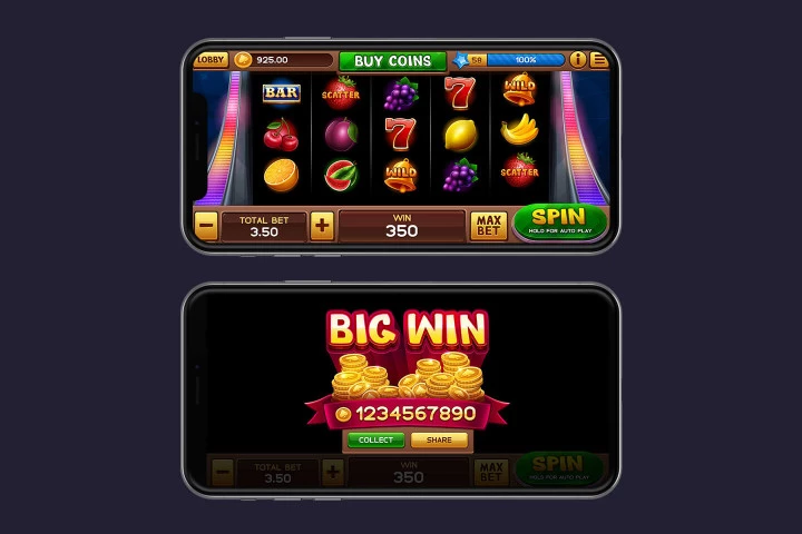 Classic Sevens Slots 2D Game Kit
