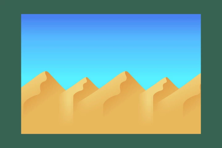 Desert Platformer Game Tileset