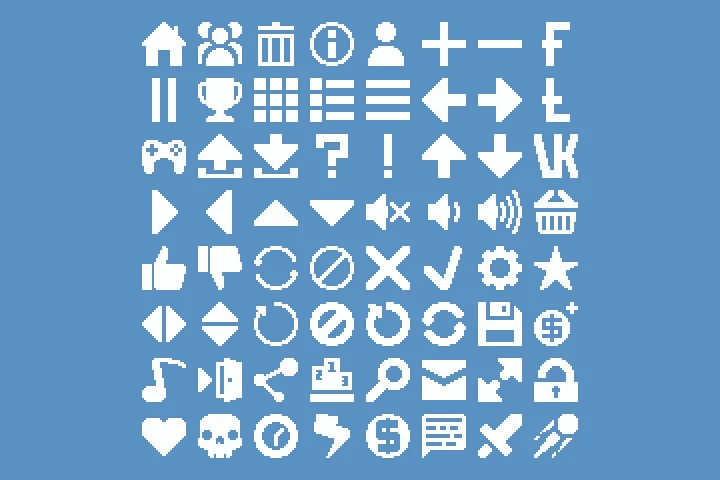 Game UI Pixel Art