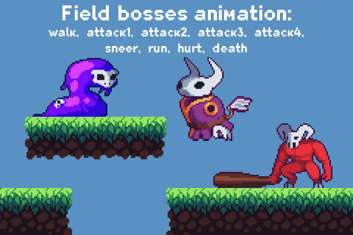 Platformer Game Kit Pixel Art